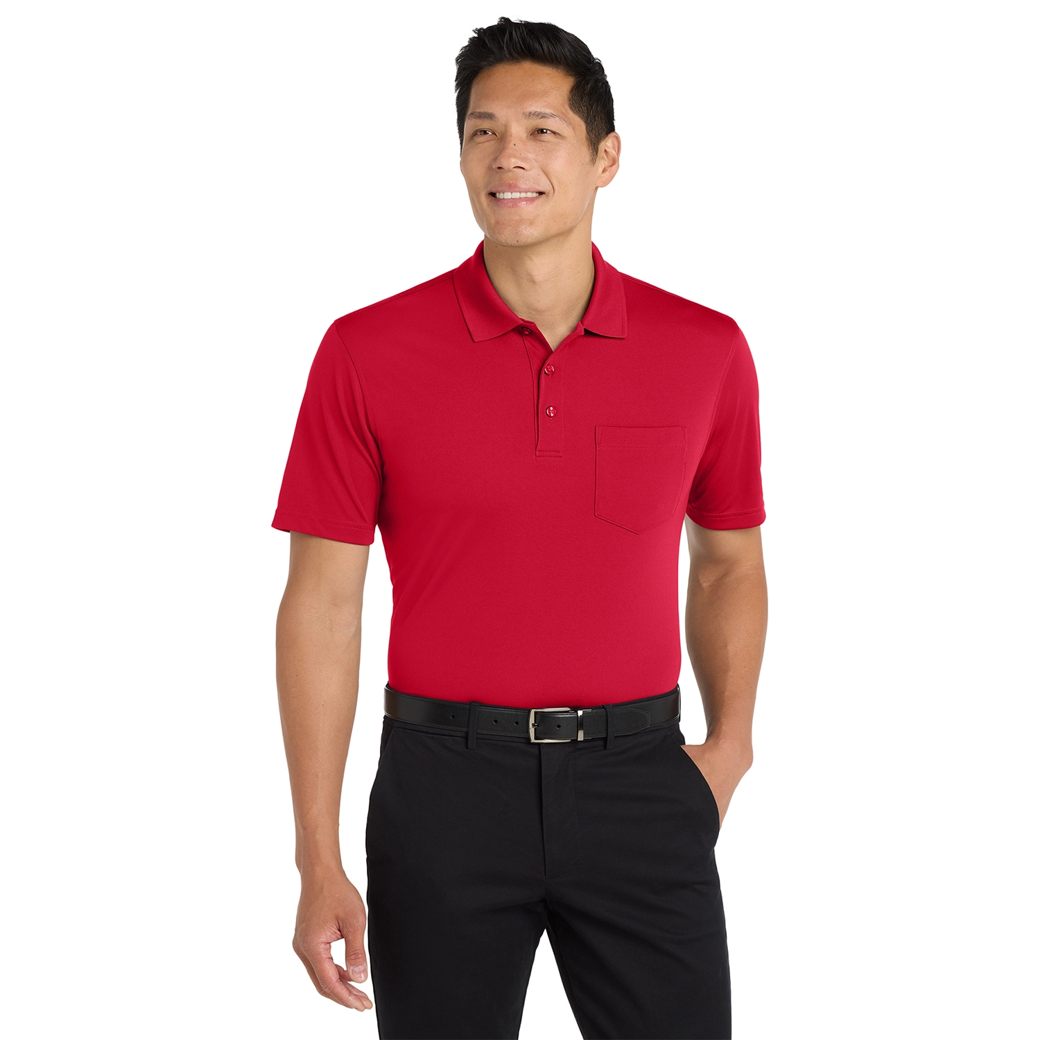 Port Authority Dry Zone UV Micro-Mesh Pocket Embroidered Polo 4