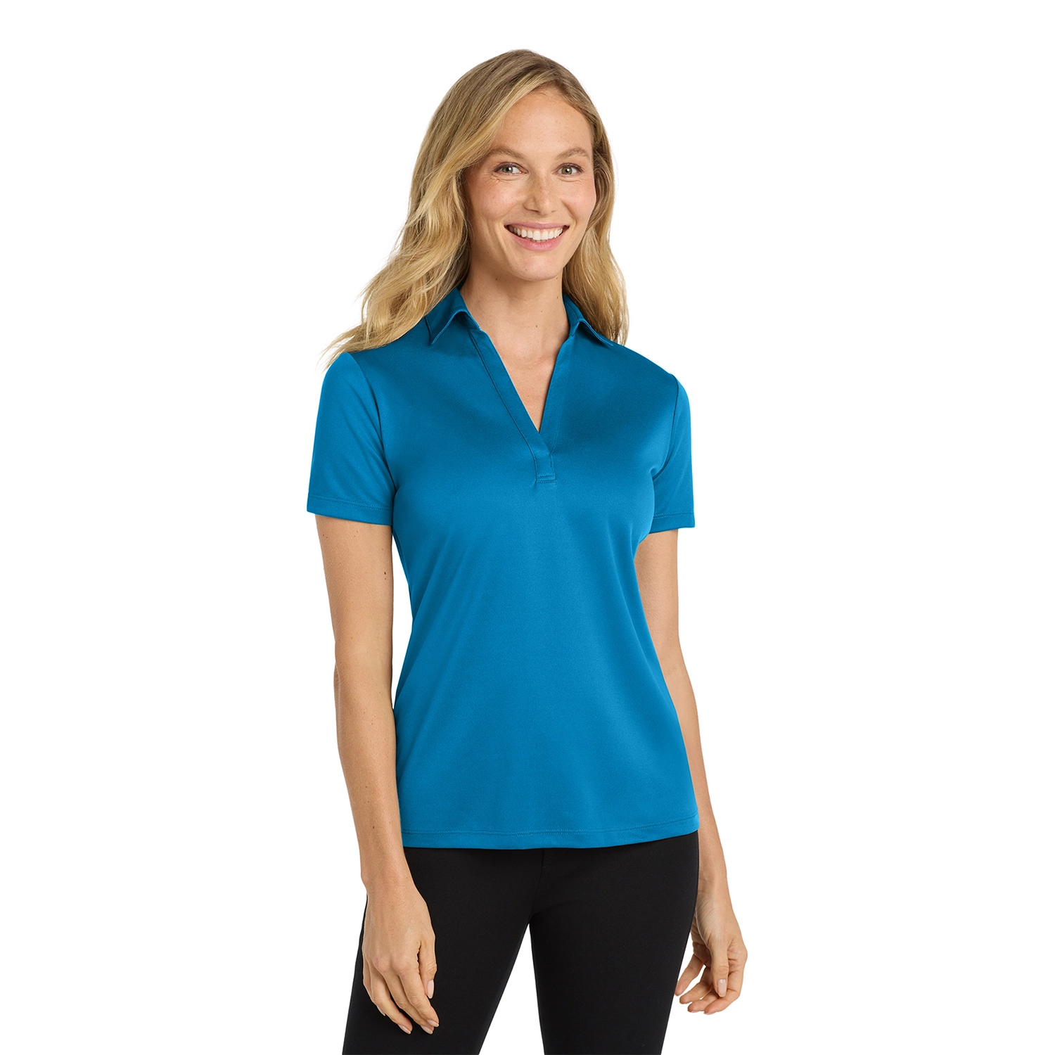 Port Authority Women’s Silk Touch Performance Embroidered Polo 4