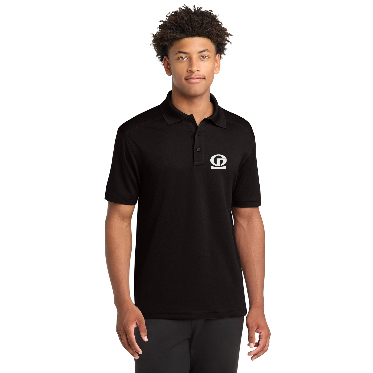 Sport-Tek PosiCharge Micro-Mesh Embroidered Polo