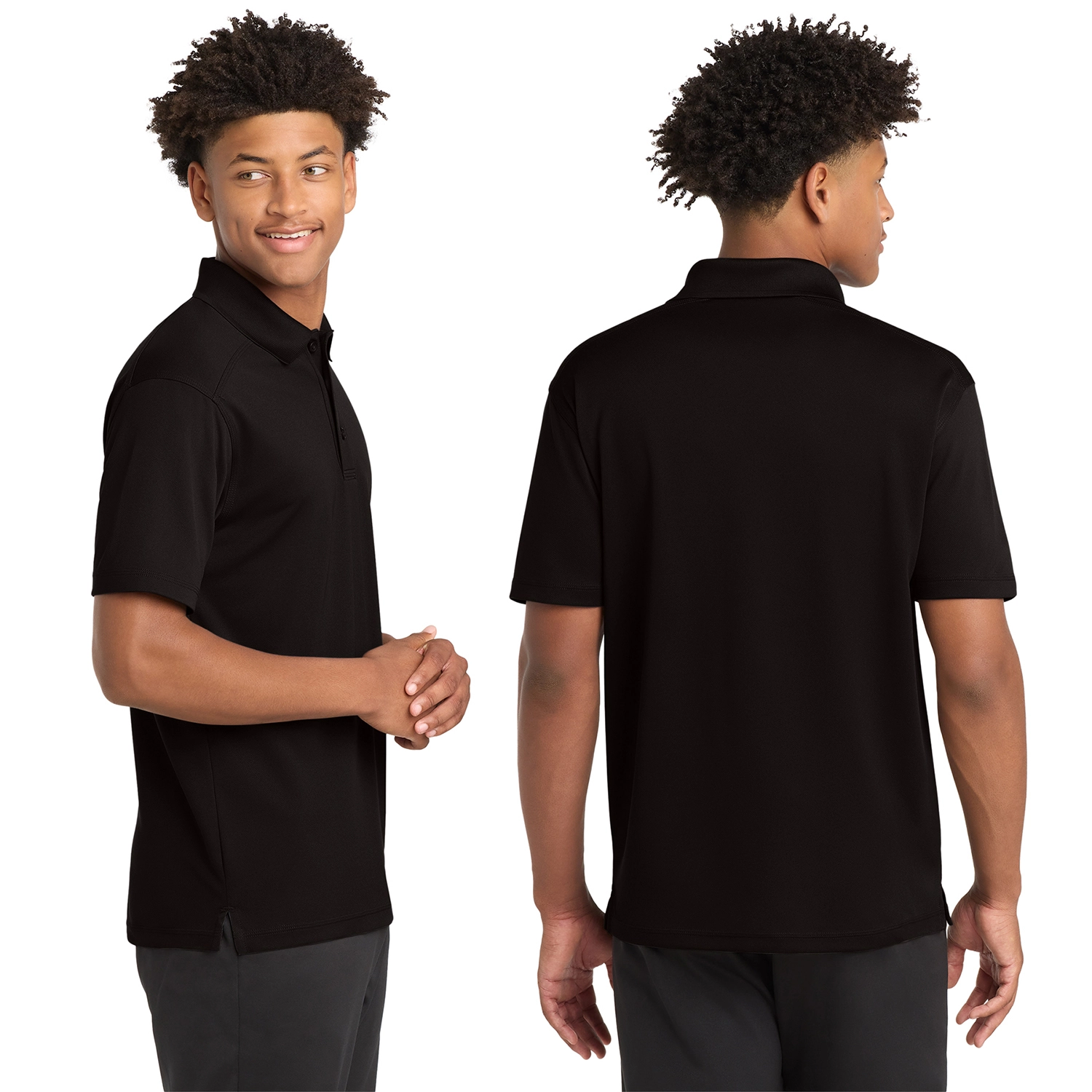 Sport-Tek PosiCharge Micro-Mesh Embroidered Polo