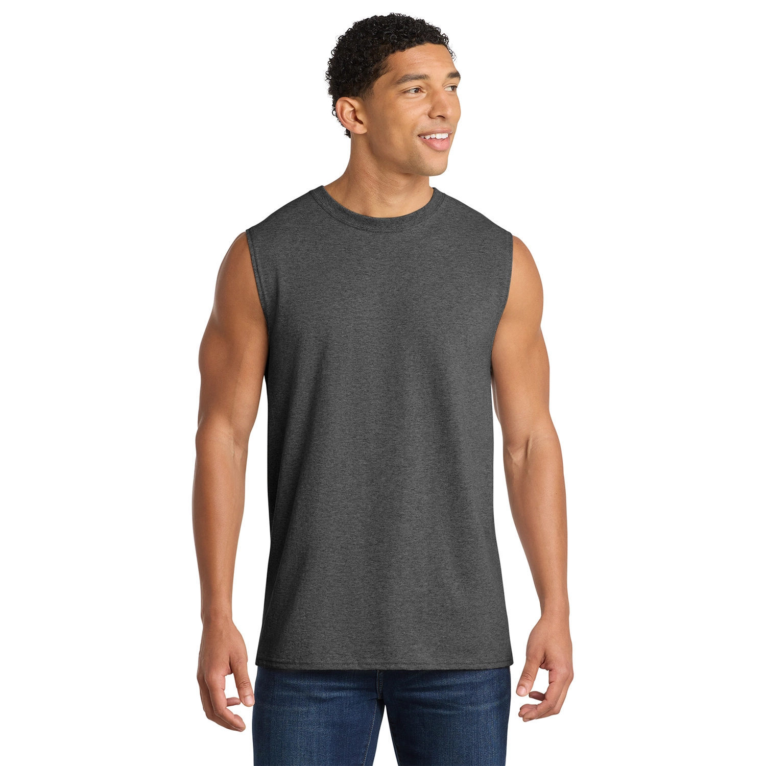 Port & Co Decorated Core Cotton Sleeveless Tee 3