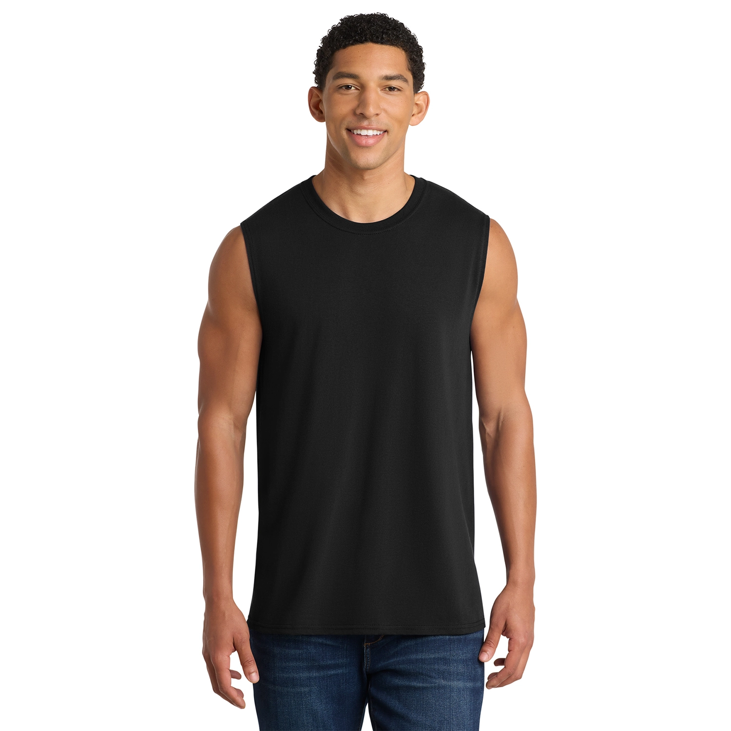 Port & Co Decorated Core Cotton Sleeveless Tee 4