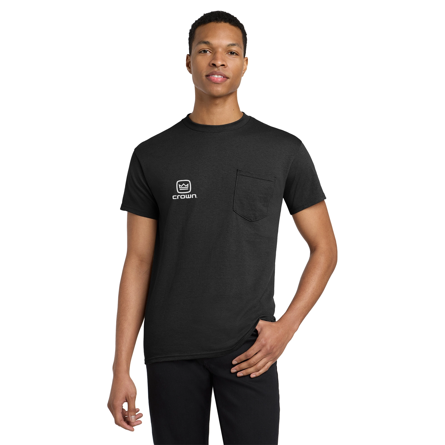 Gildan Decorated Heavy Cotton 100% Cotton Pocket T-Shirt