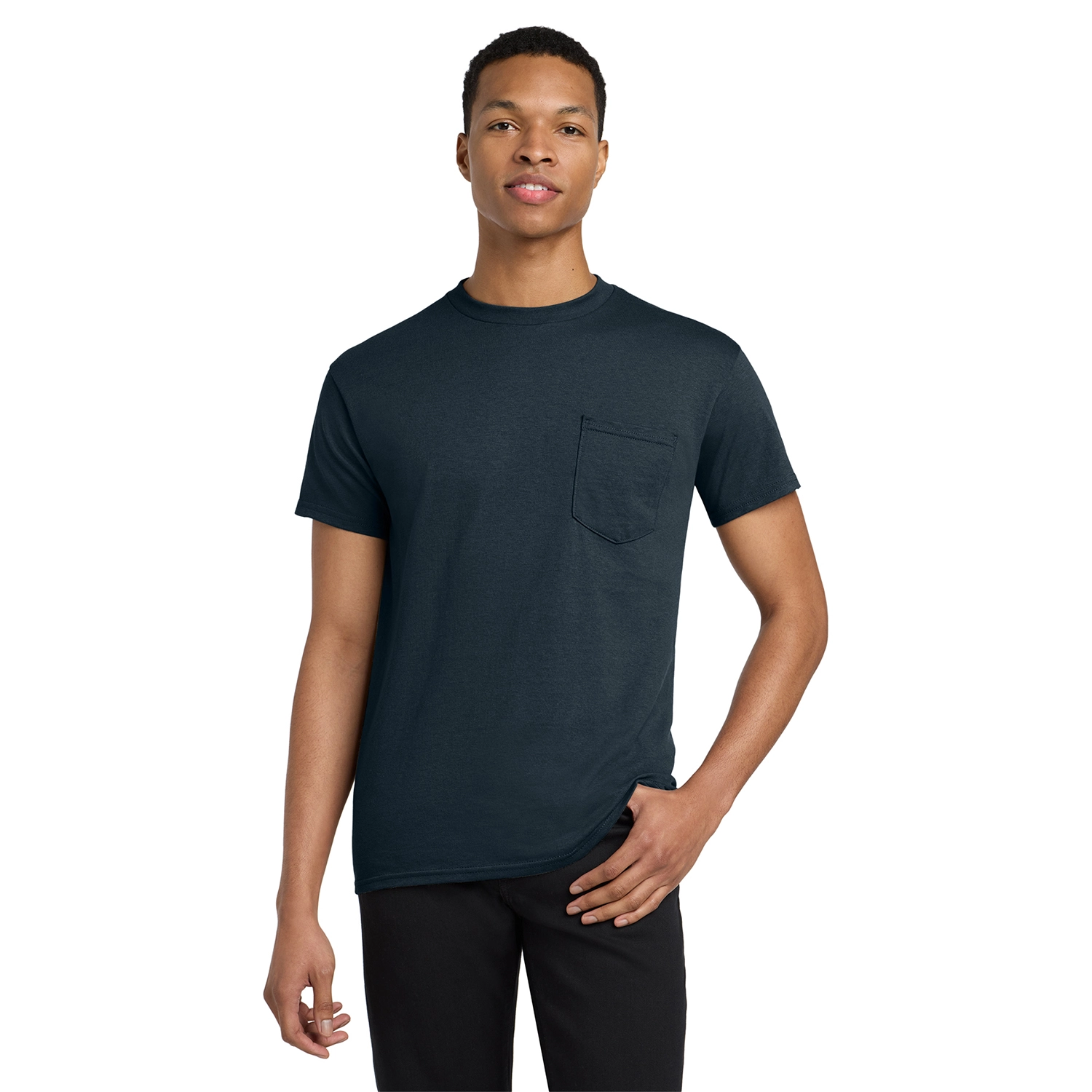 Gildan Decorated Heavy Cotton 100% Cotton Pocket T-Shirt 6