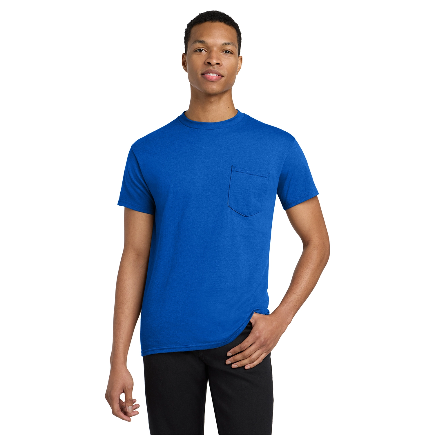 Gildan Decorated Heavy Cotton 100% Cotton Pocket T-Shirt 9