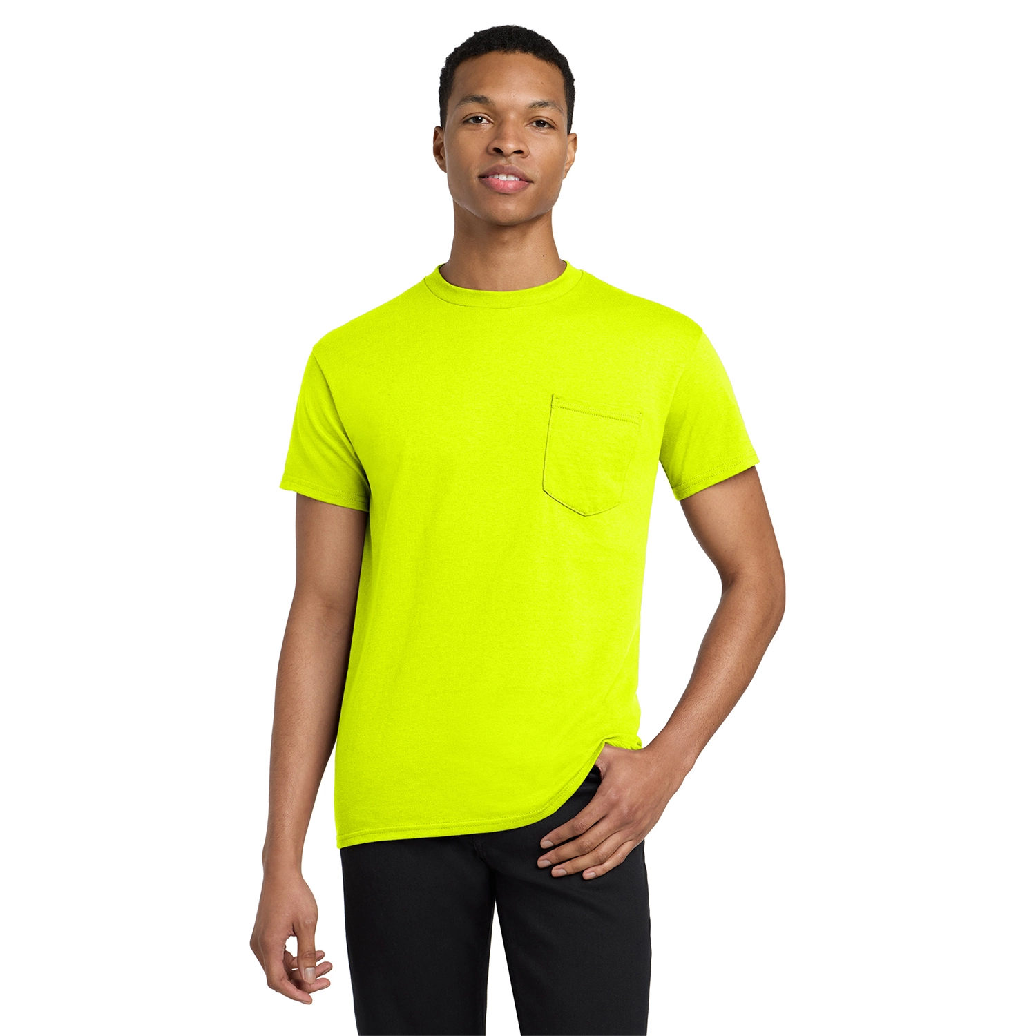 Gildan Decorated Heavy Cotton 100% Cotton Pocket T-Shirt 10