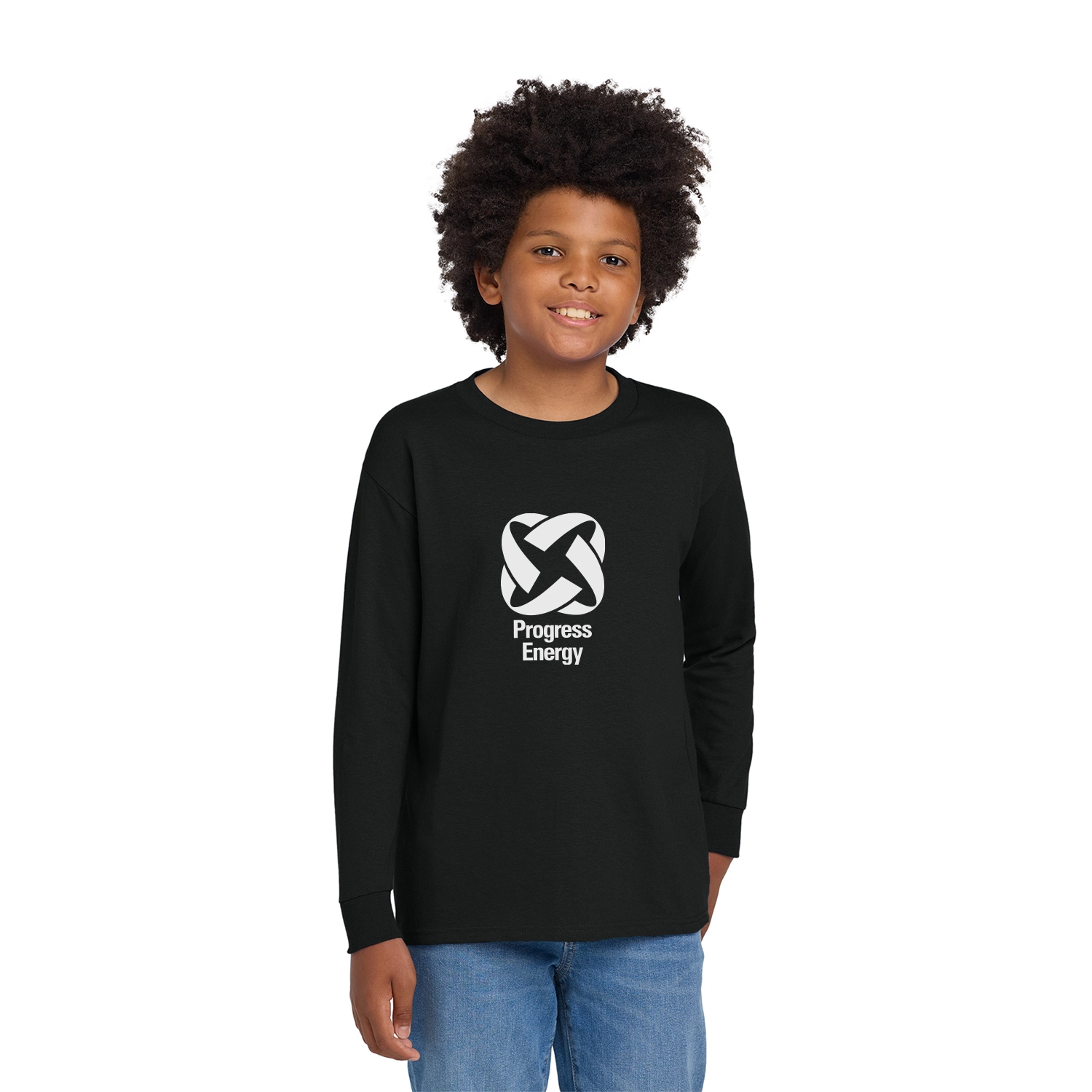 Gildan Decorated Youth Heavy Cotton 100% Cotton Long Sleeve T-Shirt