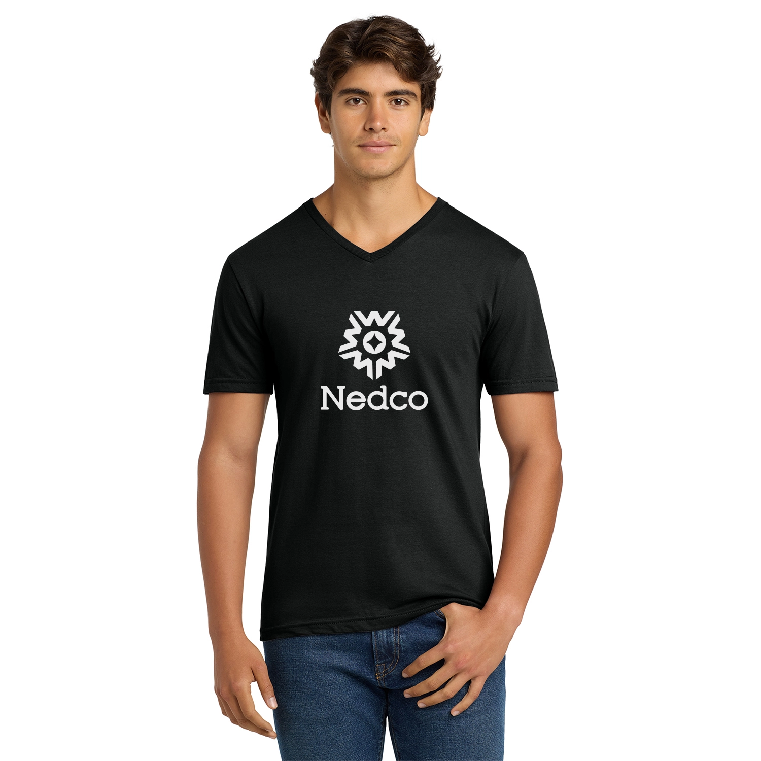 Gildan Decorated Softstyle V-Neck T-Shirt