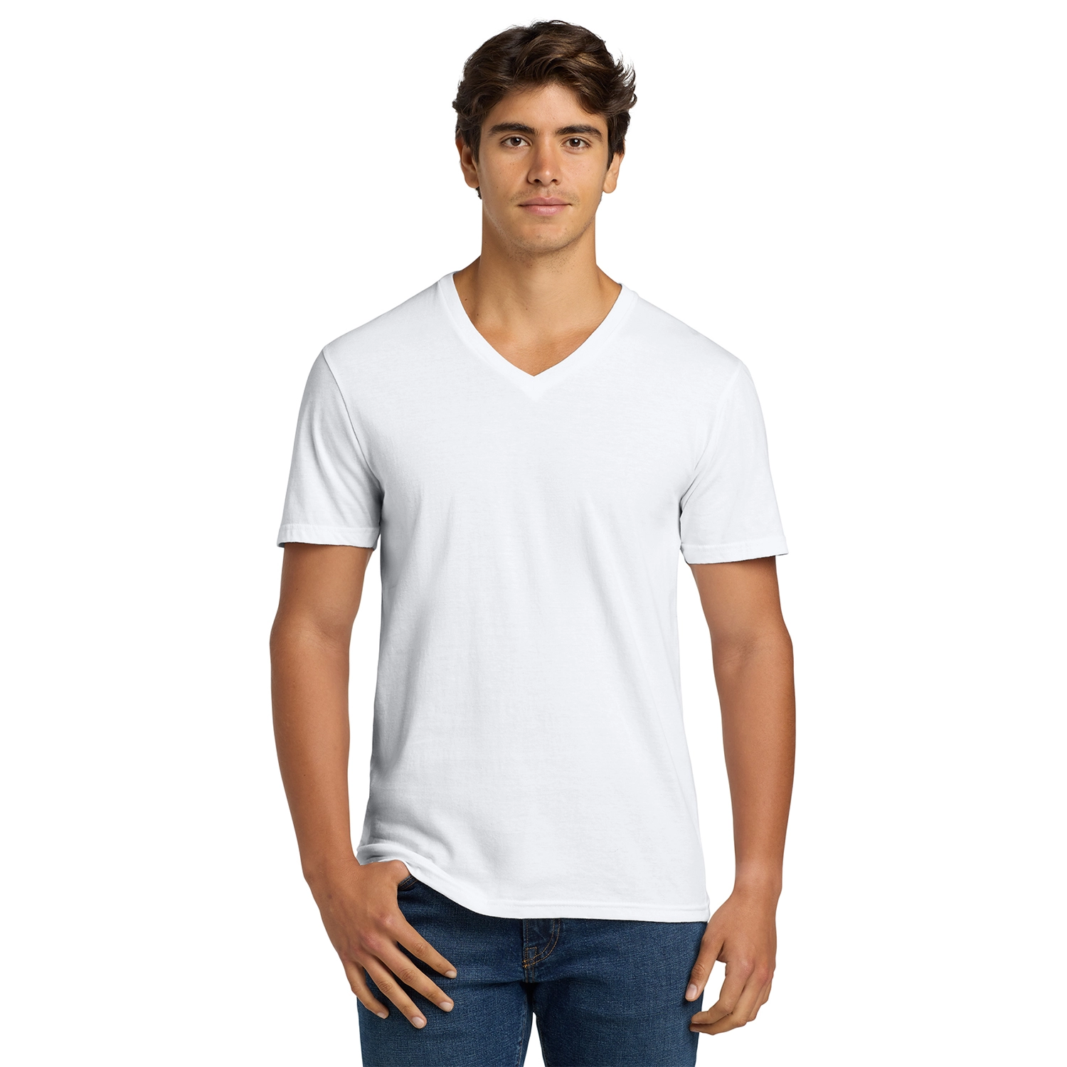 Gildan Decorated Softstyle V-Neck T-Shirt 11