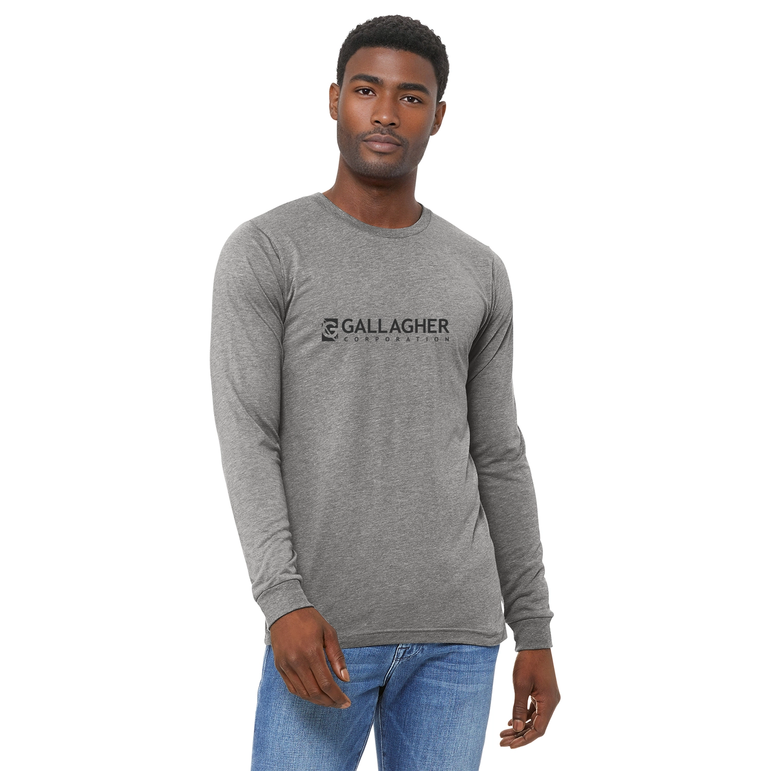 BELLA+CANVAS Decorated Unisex Triblend Long Sleeve Tee