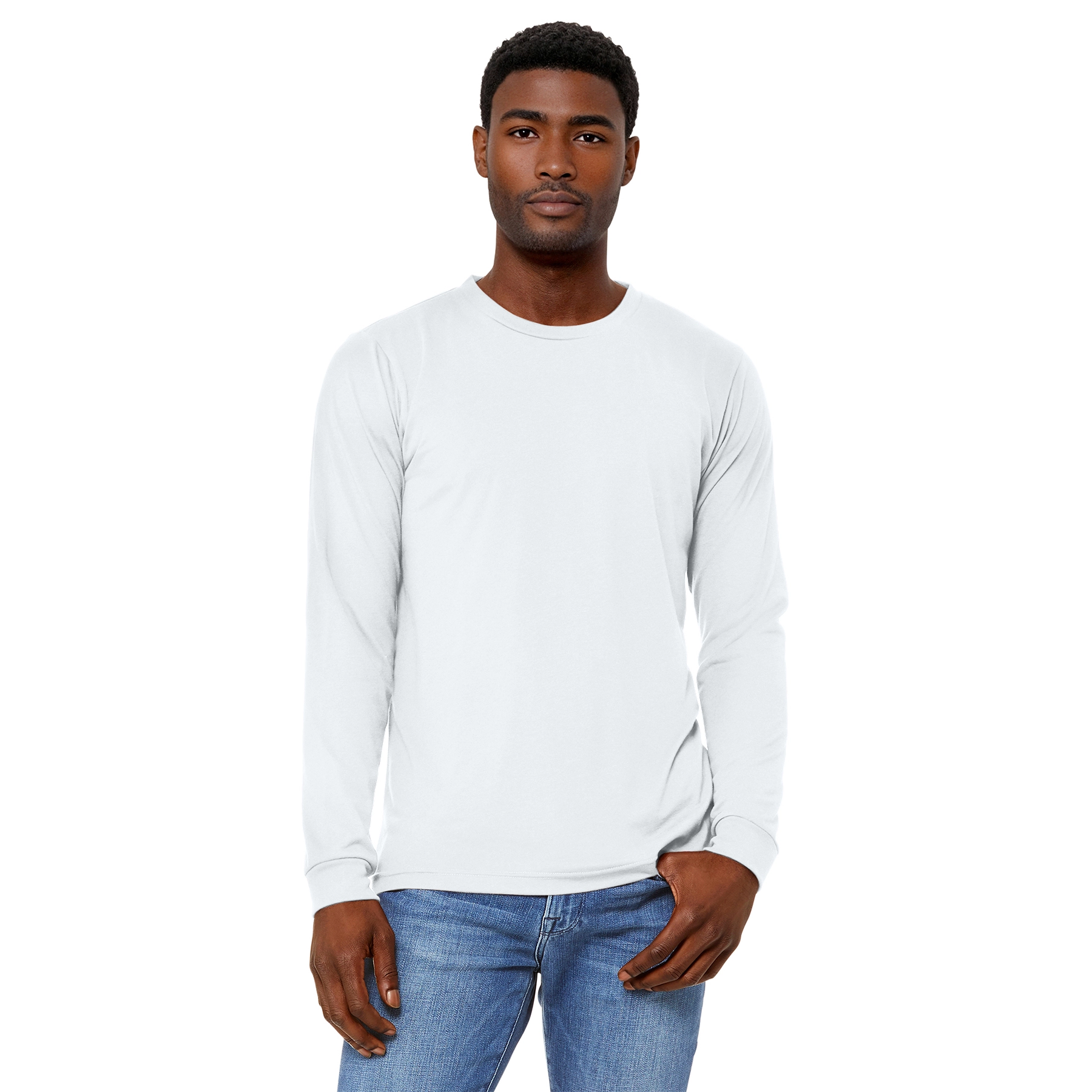 9891LS_Solid_White_Triblend