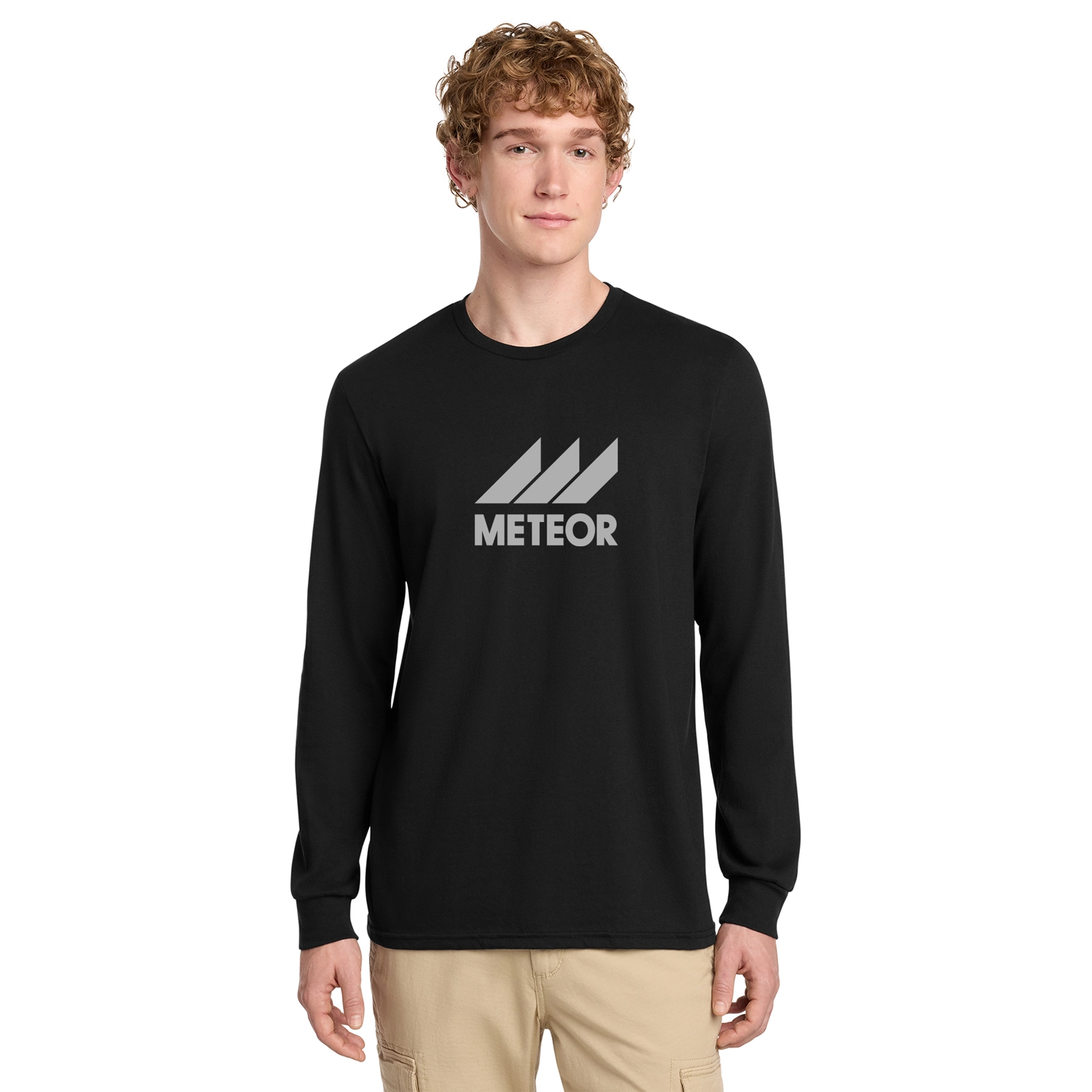 District Decorated Perfect Blend CVC Long Sleeve Tee