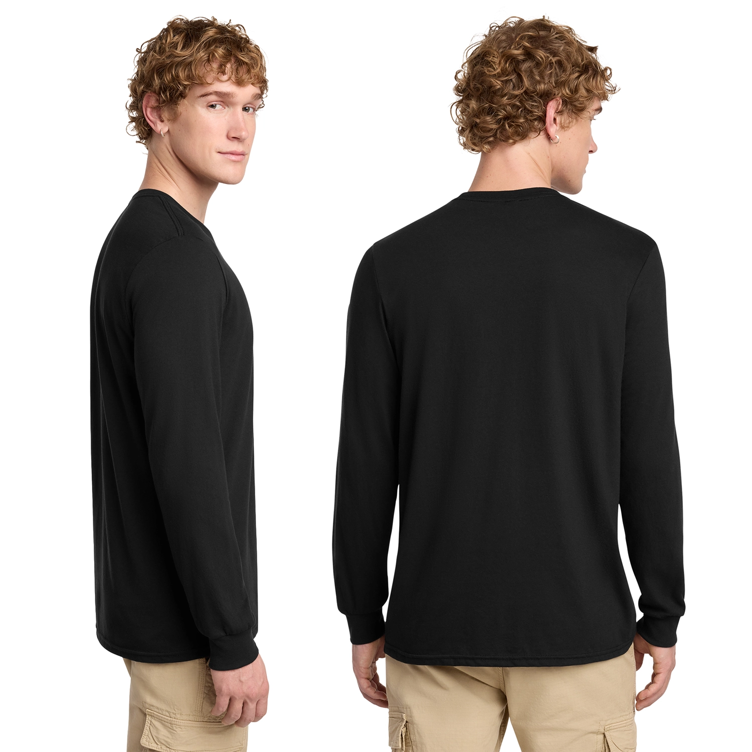 District Decorated Perfect Blend CVC Long Sleeve Tee 2