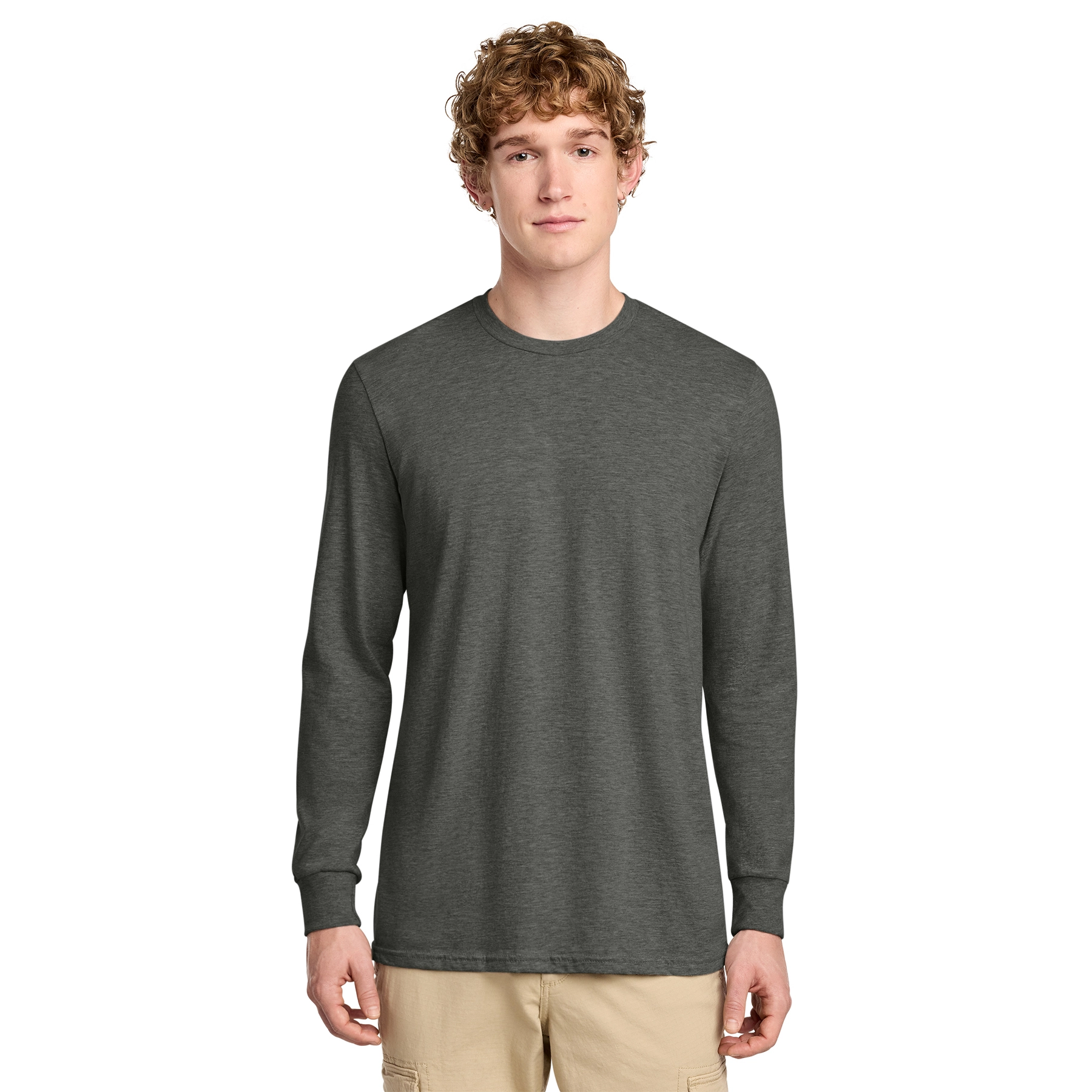 District Decorated Perfect Blend CVC Long Sleeve Tee 4