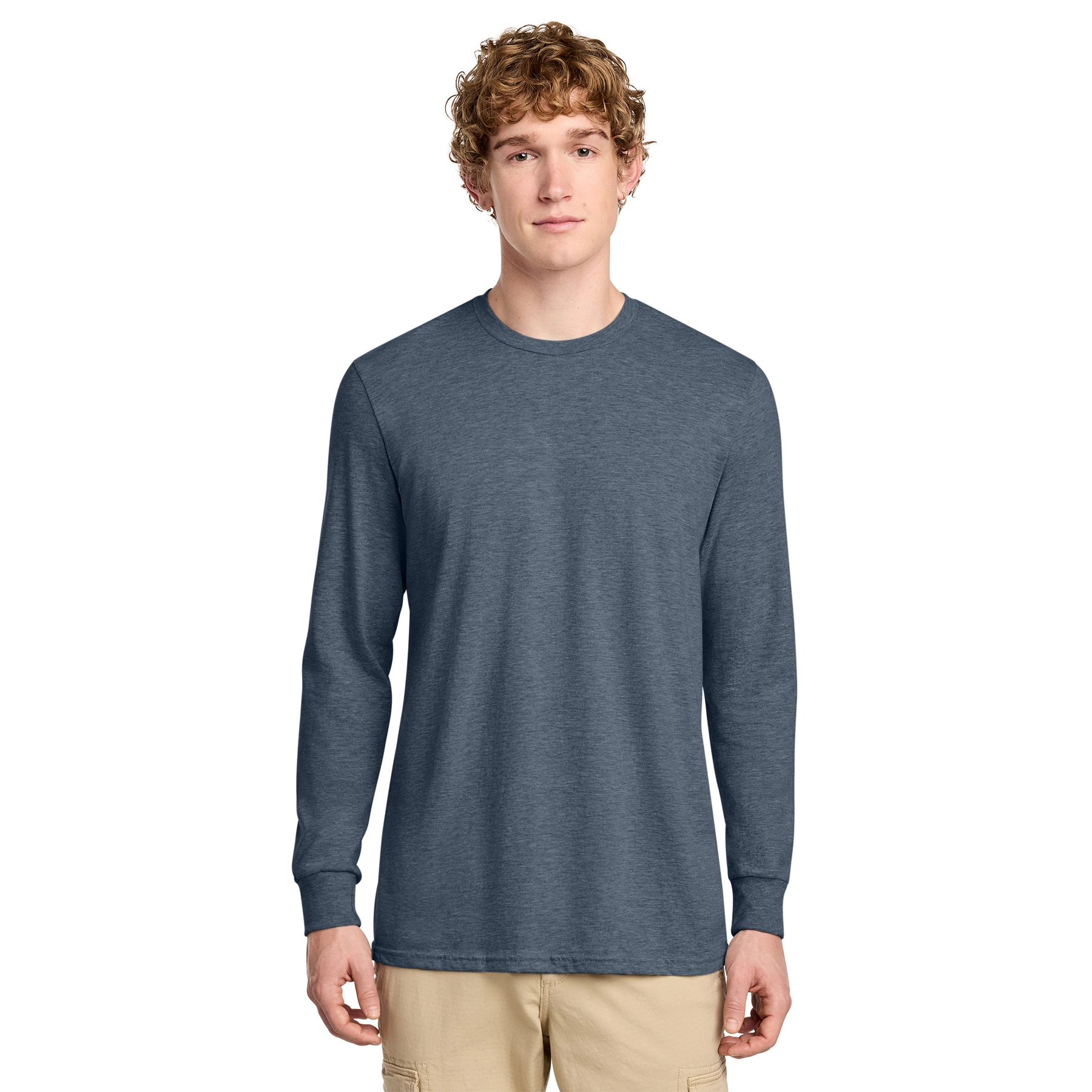 9923LS_Heathered_Navy_Blue