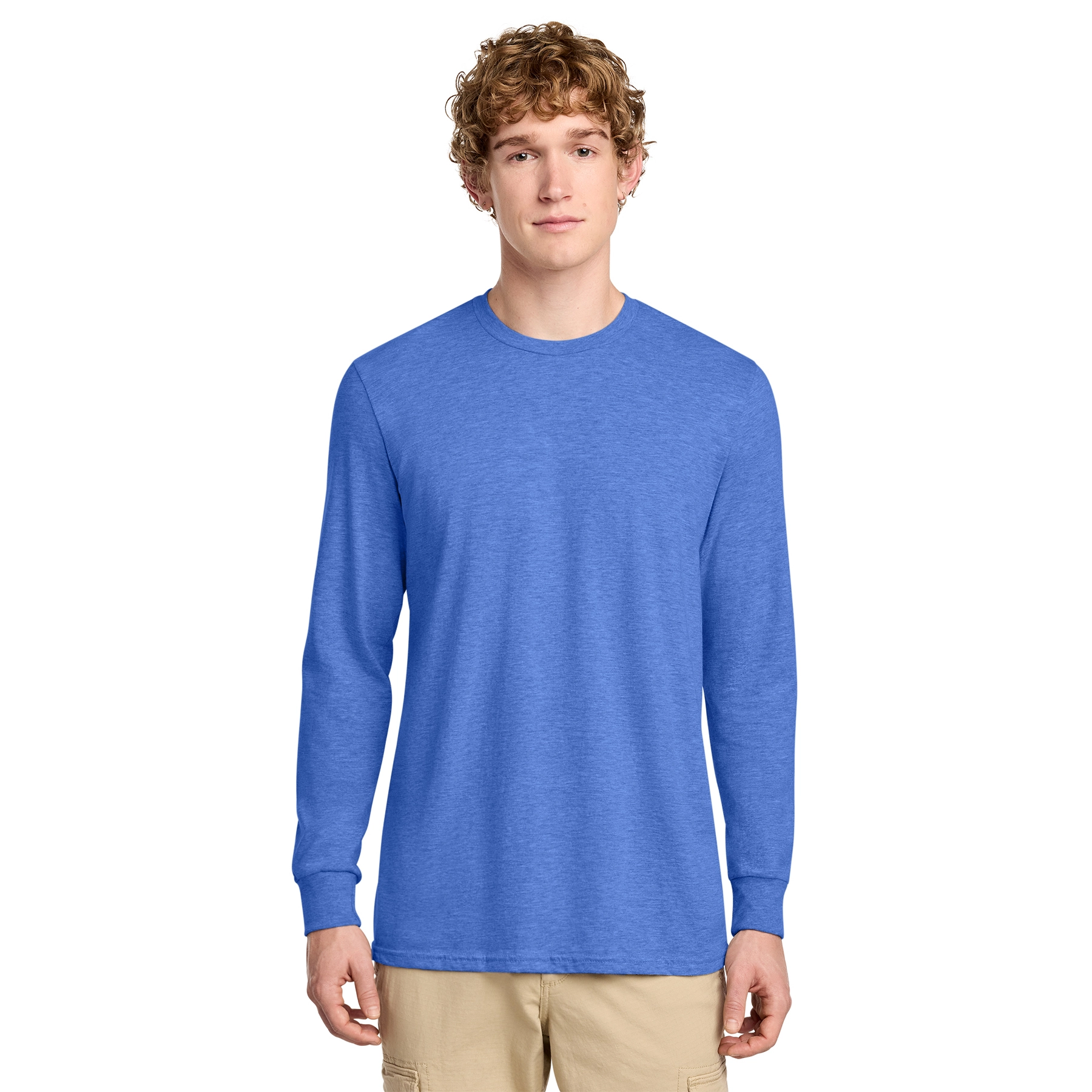 District Decorated Perfect Blend CVC Long Sleeve Tee 7