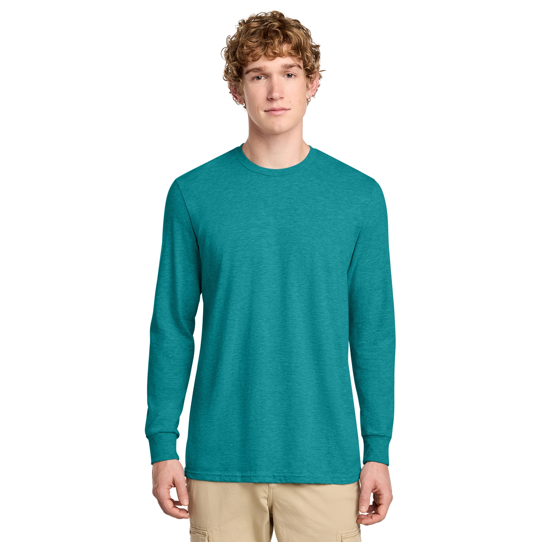 District Decorated Perfect Blend CVC Long Sleeve Tee 8