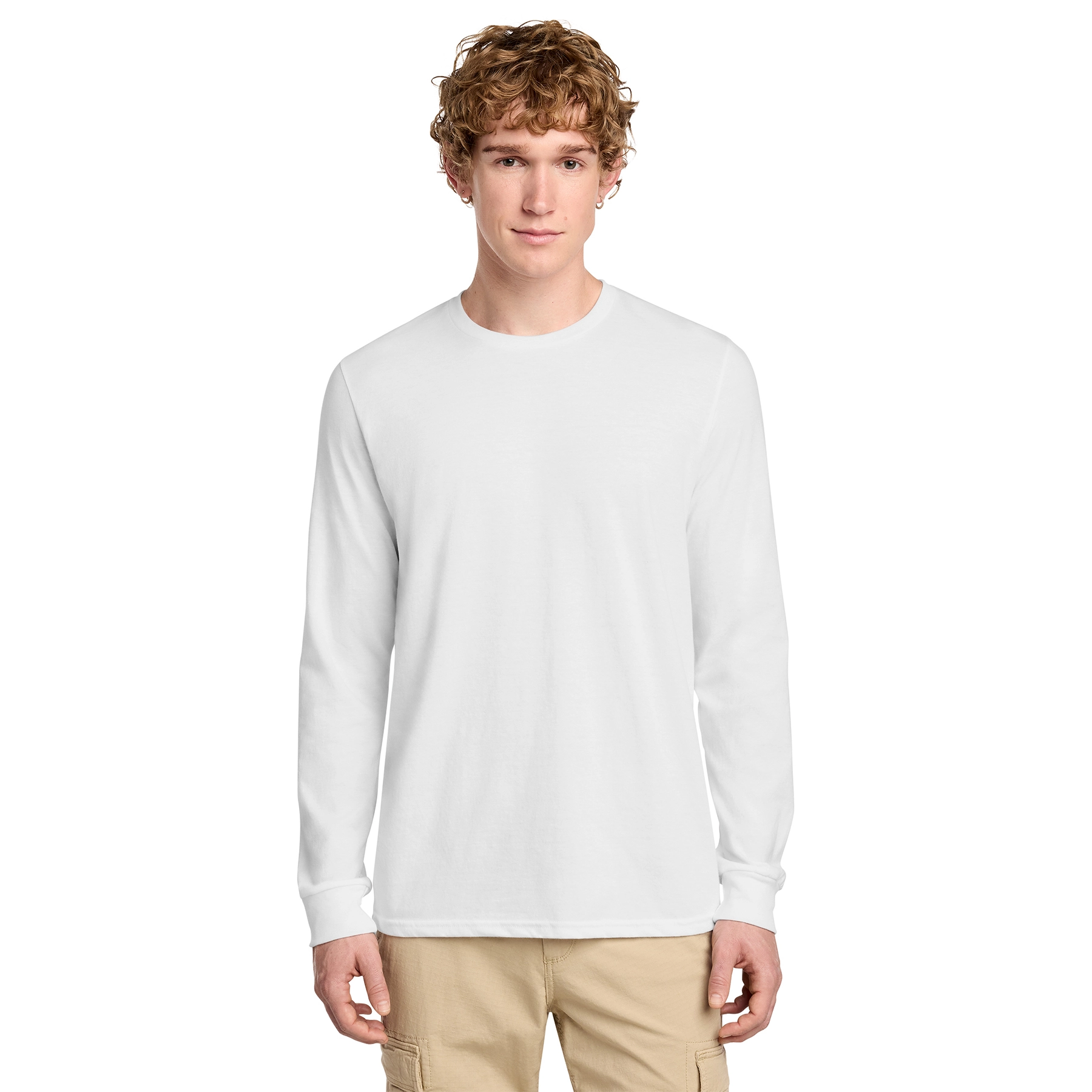 District Decorated Perfect Blend CVC Long Sleeve Tee 10