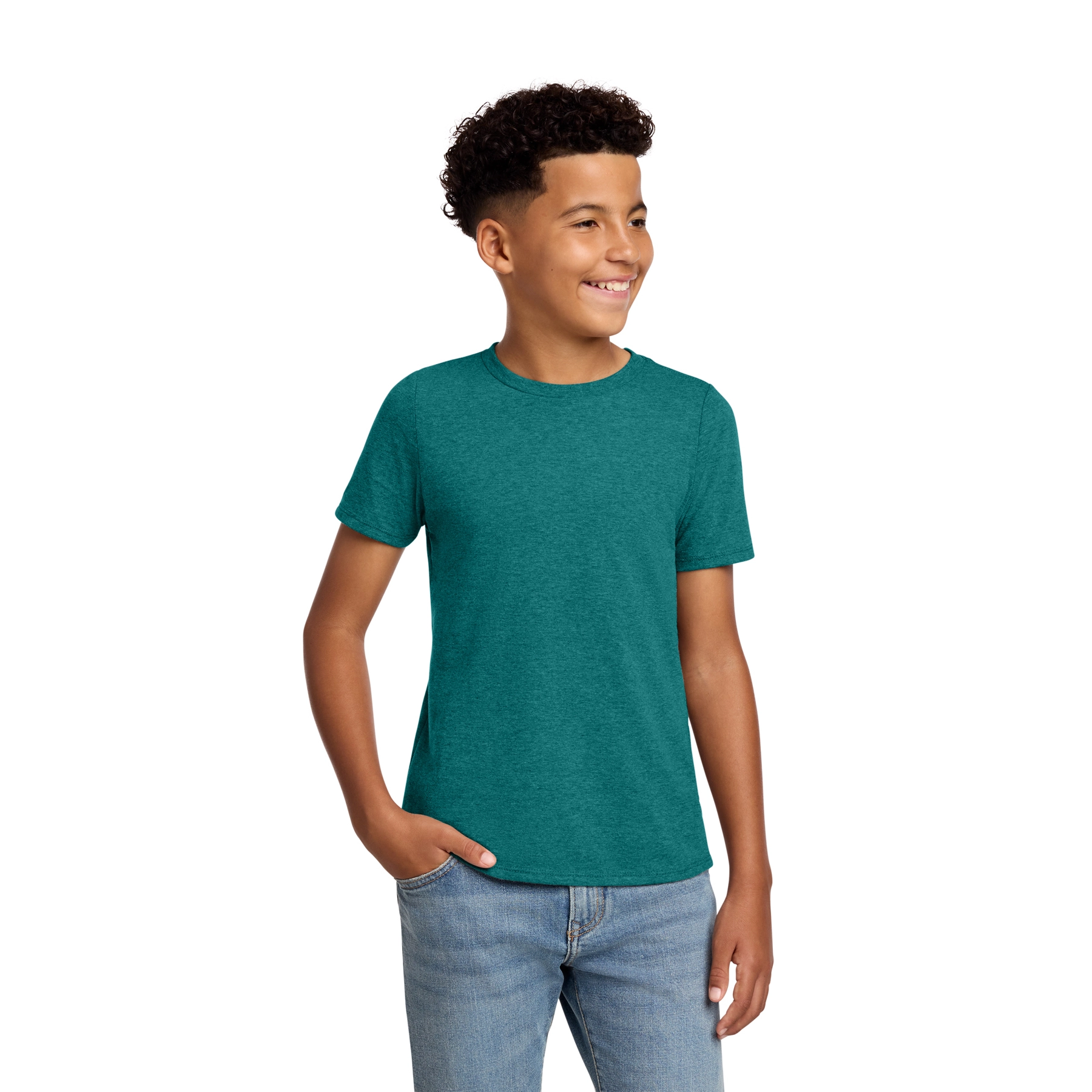 9923Y_Heathered_Teal_Green