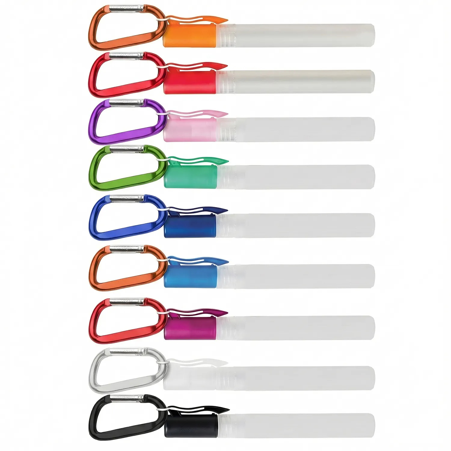 10 ml Lens & Screen Cleaner Clip Cap Sprayer with Carabiner