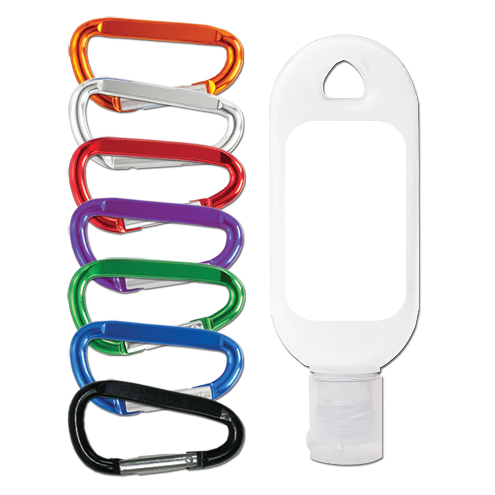 Girona Unscented Hand & Body Lotion – 1 oz Flip-top Tottle Bottle with Carabiner